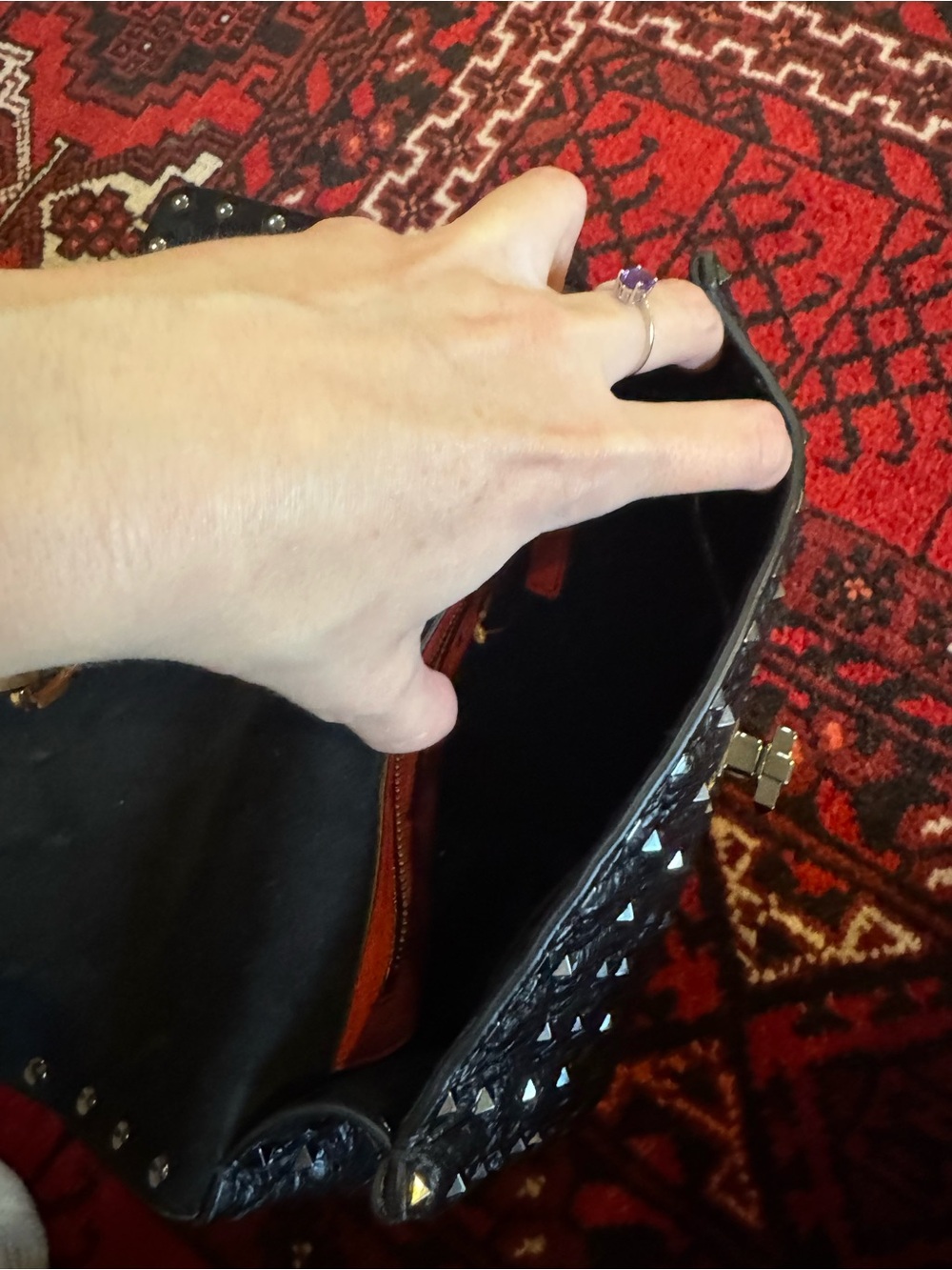 Valentino Garavani Rockstud Shoulder Bag - Picture 10 of 10